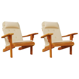 Adirondack Auflagen 2er-Set Beige