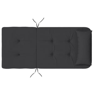 Adirondack Stuhlkissen 2er Set Schwarz