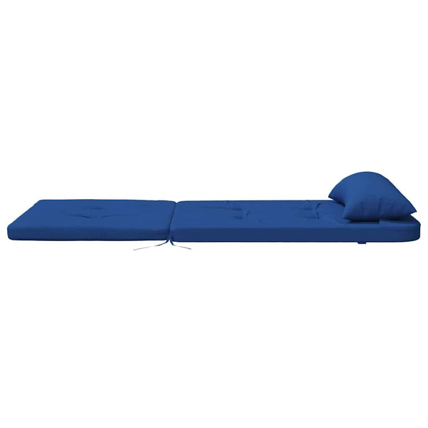 Blaue Stuhlkissen, 2er Set, 58x77 cm