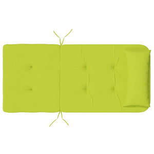 Hellgrüne Stuhlkissen, 2er Set, 58x77 cm