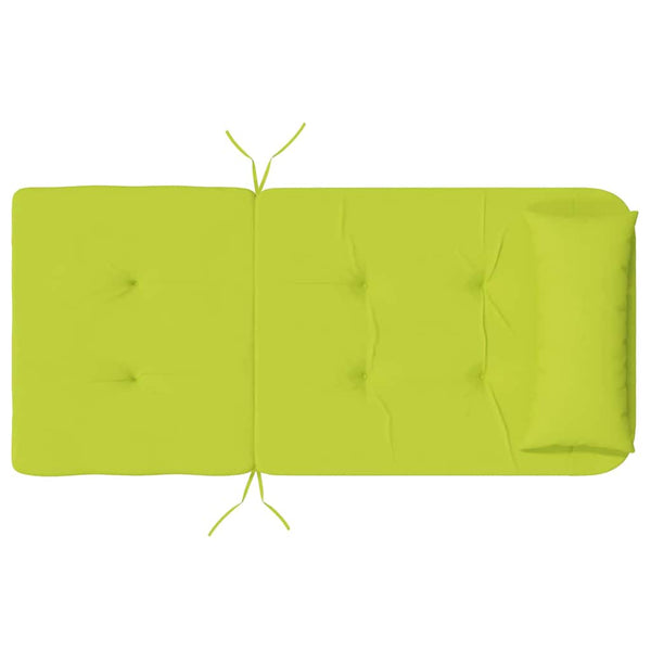 Hellgrüne Stuhlkissen, 2er Set, 58x77 cm