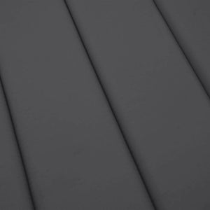 Sonnenliegen Auflage Anthrazit 180x60 cm