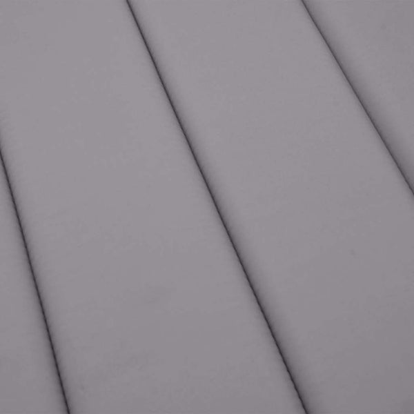 Sonnenliegen Auflage Grau 180x60 cm