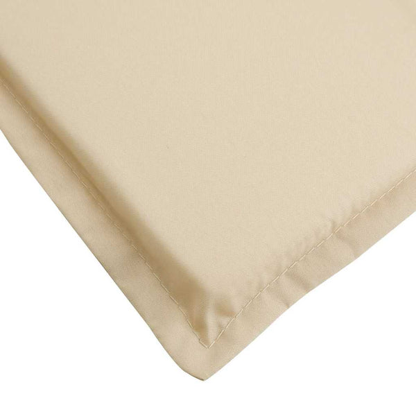 Beige Sonnenliegen Auflage 180x60 cm