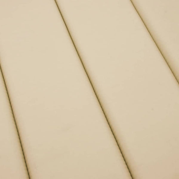 Beige Sonnenliegen Auflage 180x60 cm