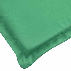 vidaXL Coussin de transat vert 180x60x4 cm Tissu Oxford