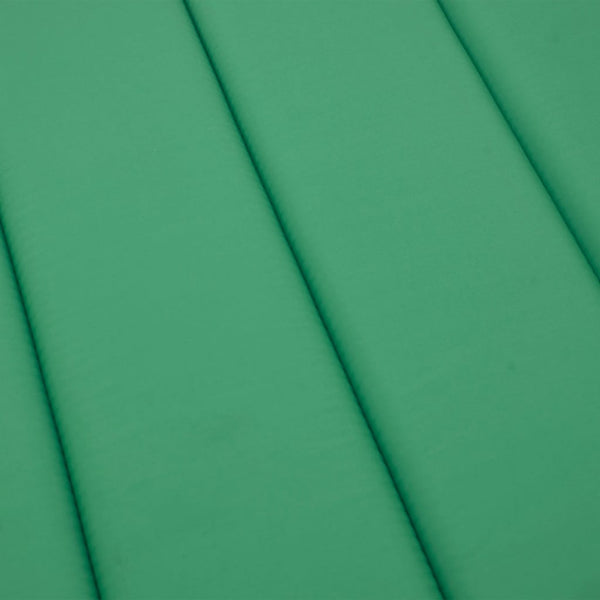 vidaXL Coussin de transat vert 180x60x4 cm Tissu Oxford