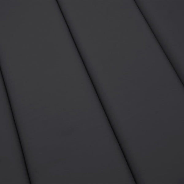 Sonnenliegen Auflage Schwarz 180x60 cm