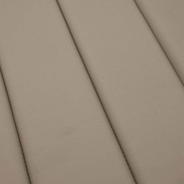 Sonnenliegen Auflage Taupe 180x60 cm
