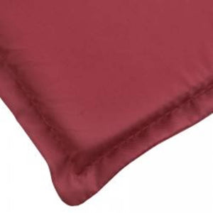 vidaXL Sun Lounger Cushion Wine Red 180 x 60 x 4 cm Oxford Fabric