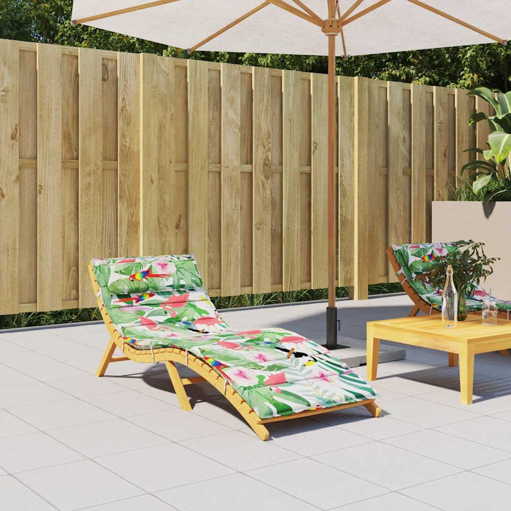 Mehrfarbige Sonnenliegen Auflage 180x60 cm