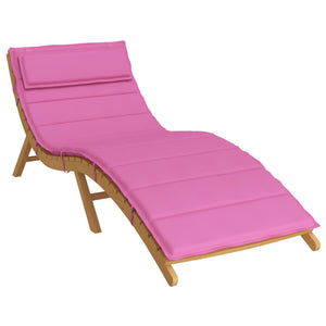 Sonnenliegen Kissen Rosa 180 cm