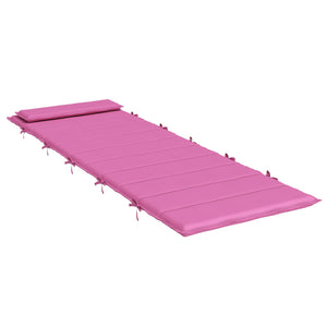 Sonnenliegen Kissen Rosa 180 cm