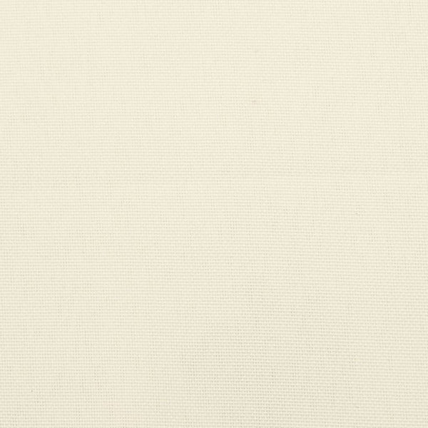 Rundes Kissen Creme Ø 60cm Oxford