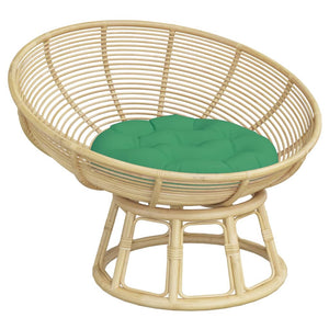 Rundes Kissen Grün Ø 60cm Oxford