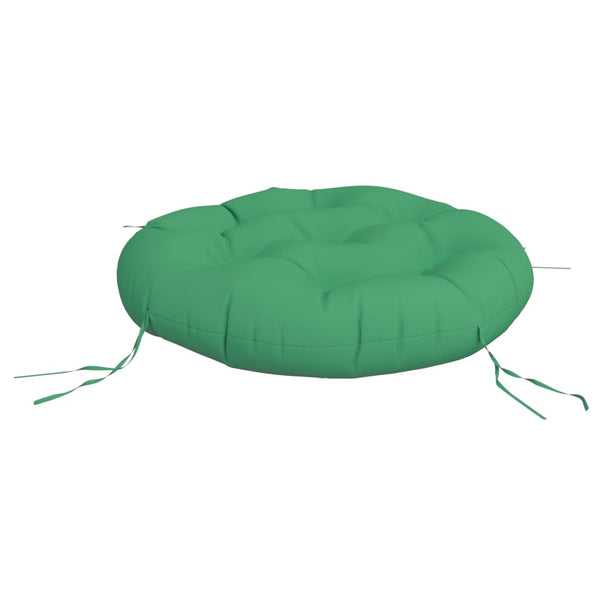 Rundes Kissen Grün Ø 60cm Oxford