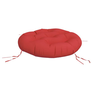 Rotes Rundes Kissen Ø 60cm Oxford-Gewebe