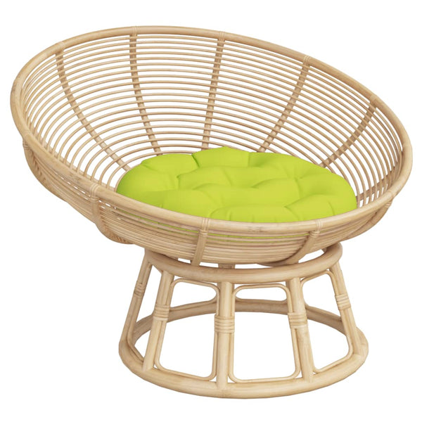 Rundes Sitzkissen Knallgrün Ø 60 cm