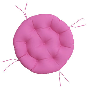 Rundes Kissen Rosa Ø60cm Oxford-Gewebe