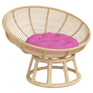Rundes Kissen Rosa Ø60cm Oxford-Gewebe