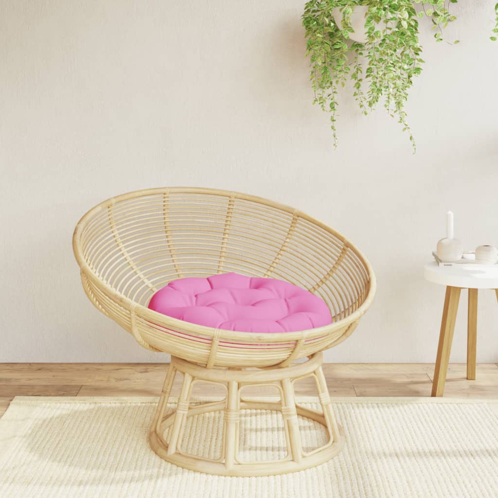 Rundes Kissen Rosa Ø60cm Oxford-Gewebe