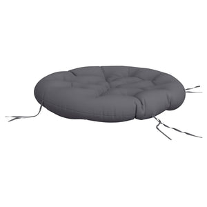 Rundes Kissen Anthrazit 100 cm Oxford