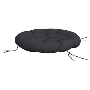 Rundes Sitzkissen Schwarz Ø100cm Oxford-Gewebe