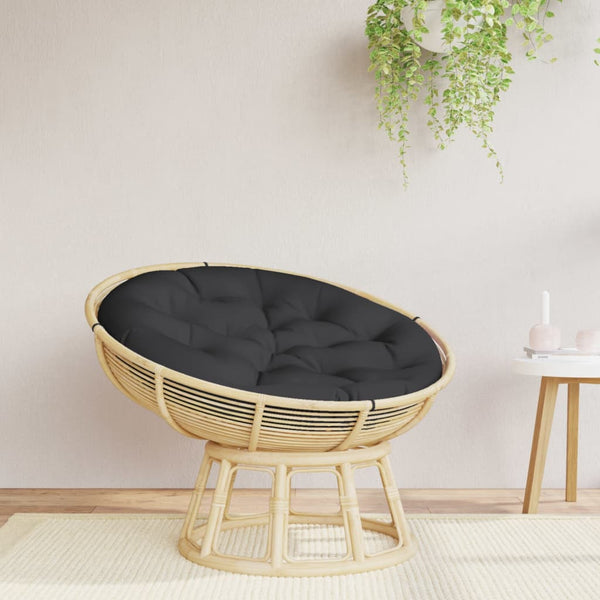 Rundes Sitzkissen Schwarz Ø100cm Oxford-Gewebe