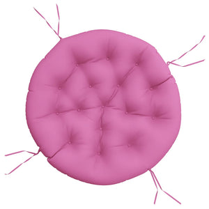 Rundes Kissen Rosa Ø100cm Oxford-Gewebe