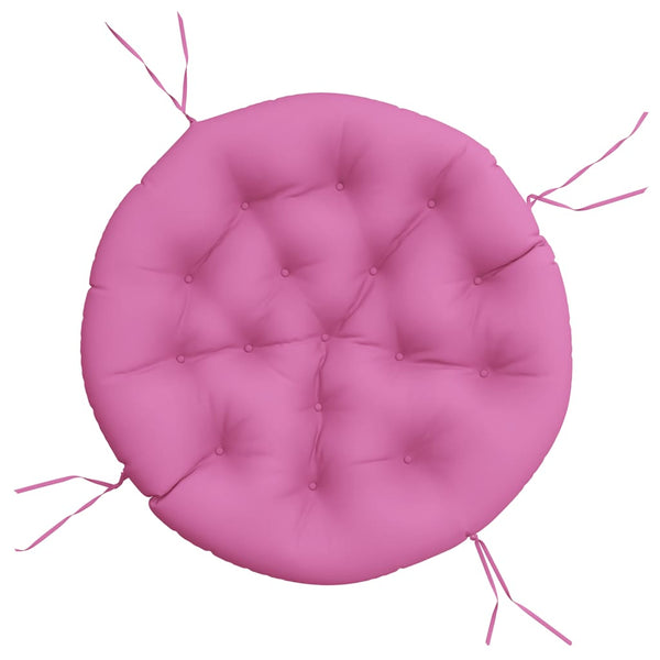 Rundes Kissen Rosa Ø100cm Oxford-Gewebe
