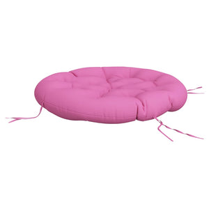 Rundes Kissen Rosa Ø100cm Oxford-Gewebe