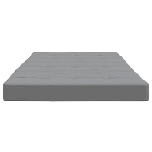 Liegestuhlauflagen 2er-Set Grau Oxford-Gewebe