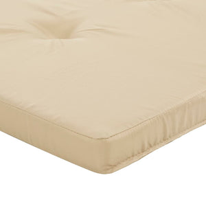 Liegestuhlauflagen 2er Set Beige Oxford