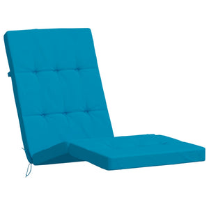 Liegestuhlauflagen Hellblau Oxford-Gewebe 2er Set