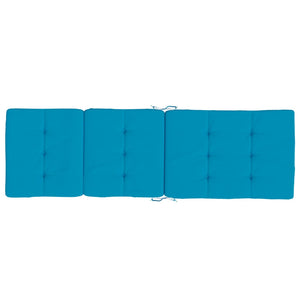 Liegestuhlauflagen Hellblau Oxford-Gewebe 2er Set