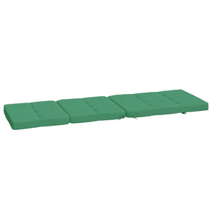 vidaXL Coussins pour chaise longue 2 pcs Vert Tissu Oxford