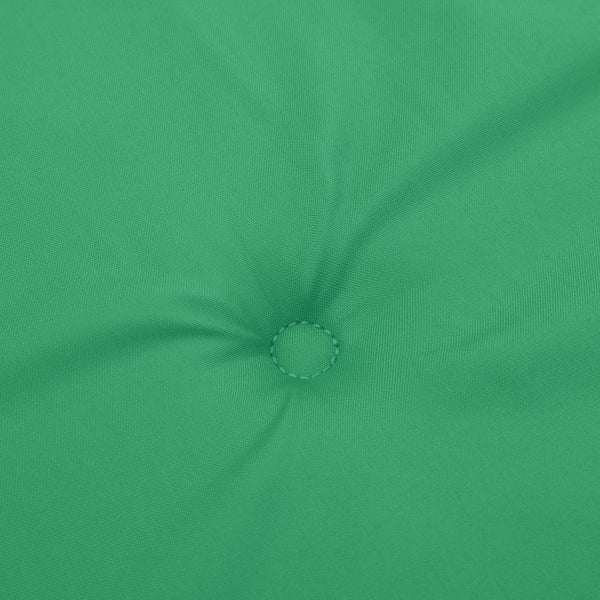 vidaXL Coussins pour chaise longue 2 pcs Vert Tissu Oxford