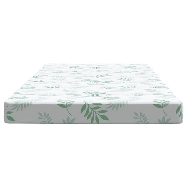 vidaXL Coussins de chaise longue 2 pcs Tissu Oxford motif feuille