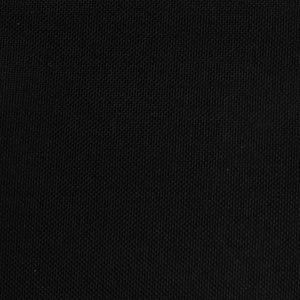Relaxsessel mit Hocker Schwarz Stoff