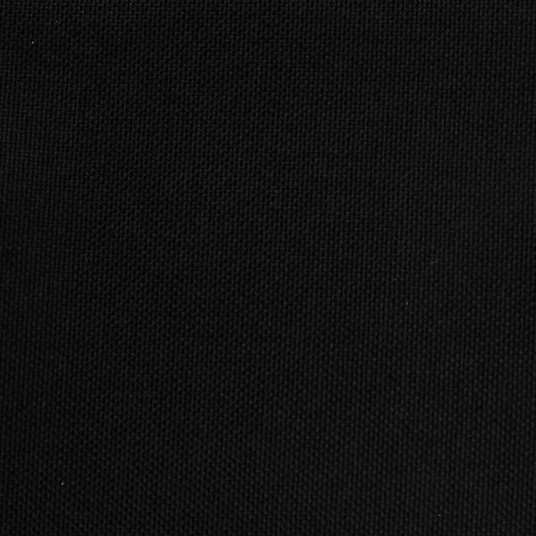 Relaxsessel mit Hocker Schwarz Stoff
