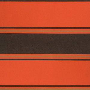 Elektrische Markise mit Kurbel Orange und Braun 3x2,5 m