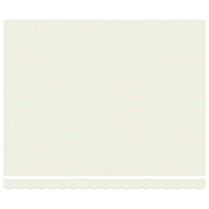 Markise Einziehbar Creme 4x3 m Stoff und Aluminium