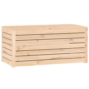 4-tlg. Gartenbox-Set Massivholz Kiefer
