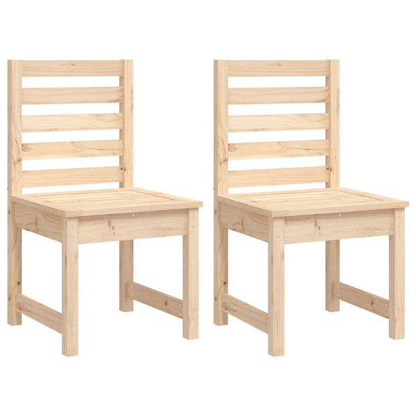vidaXL Ensemble repas de jardin 4 pcs Bois de pin massif