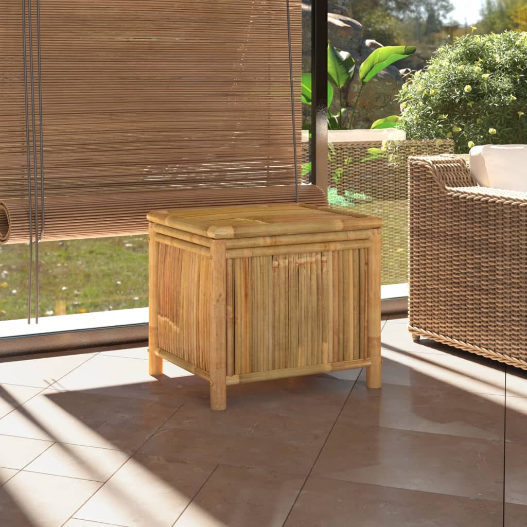 Gartentruhe Bambus 60x52x55 cm