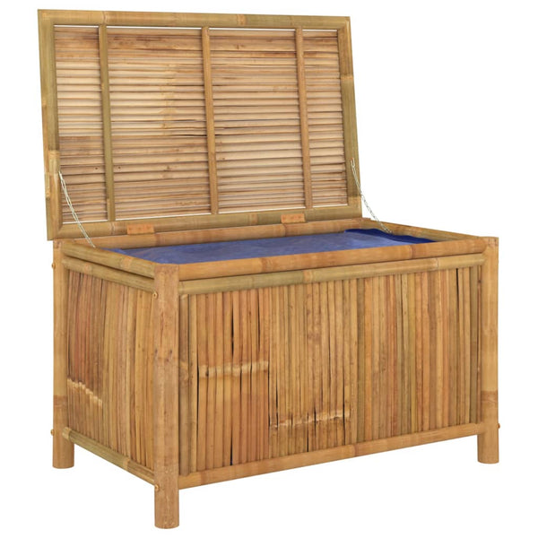 Gartentruhe Bambus 90x52x55 cm