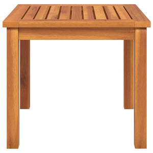 Akazie Couchtisch 40x40 cm Massivholz