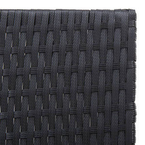 Sonnenliege aus Akazienholz & Poly Rattan