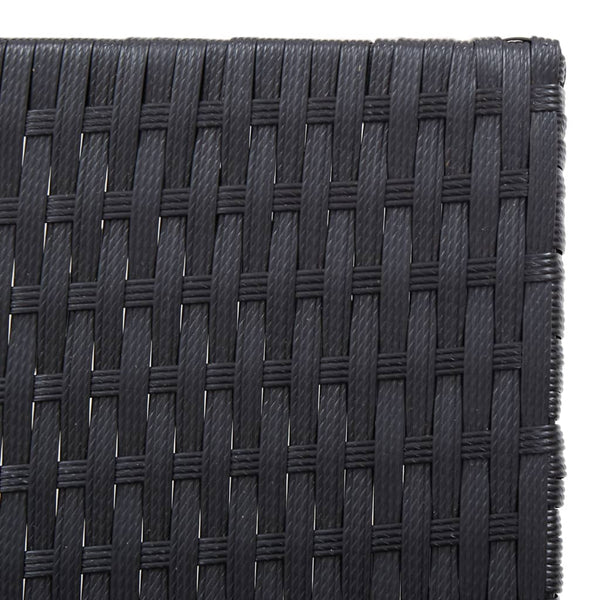 Sonnenliegen Set aus Akazienholz & Poly Rattan