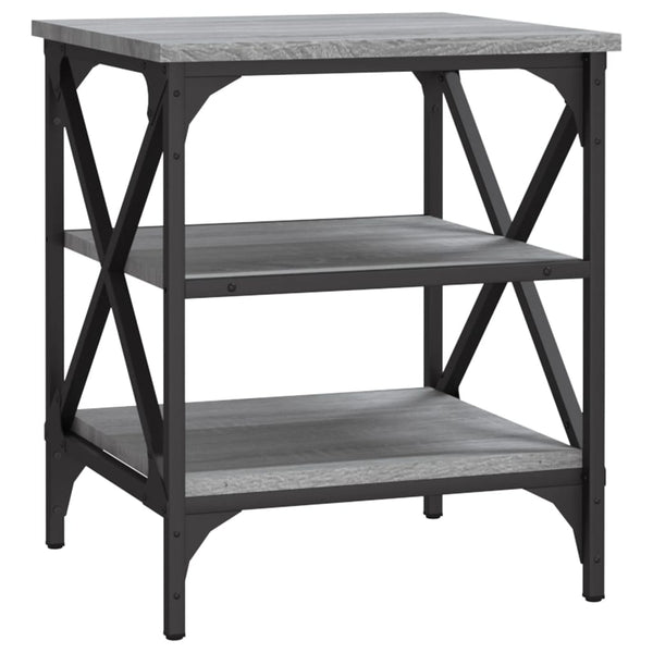Beistelltische 2er Set Grau Sonoma
